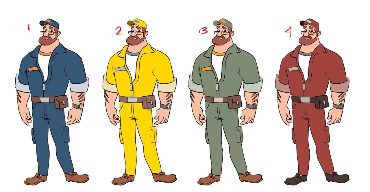 Tim — work uniform