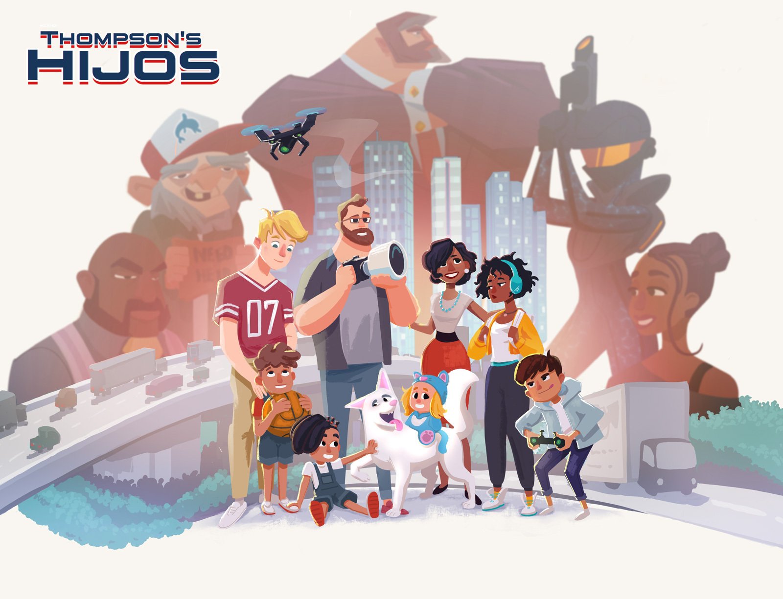 Thompson's Hijos — cover