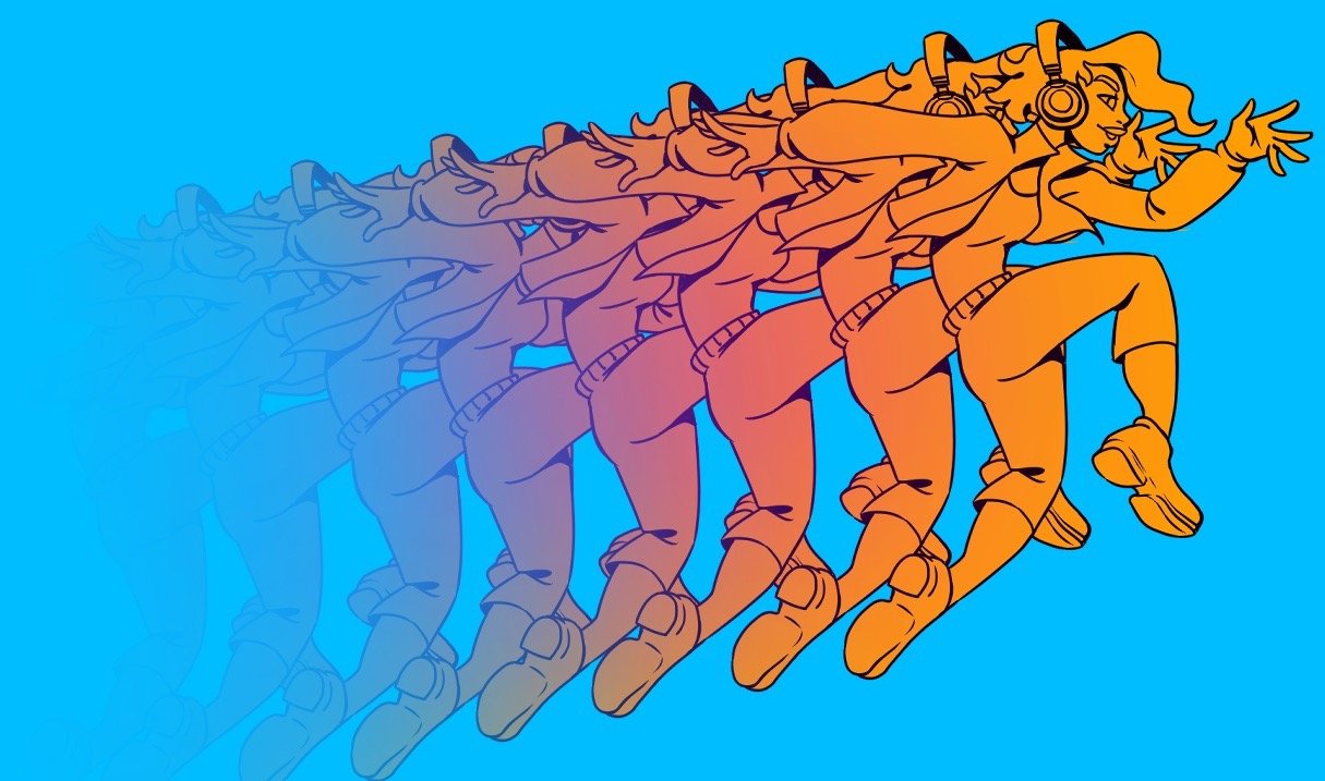 Fe — dance pose study