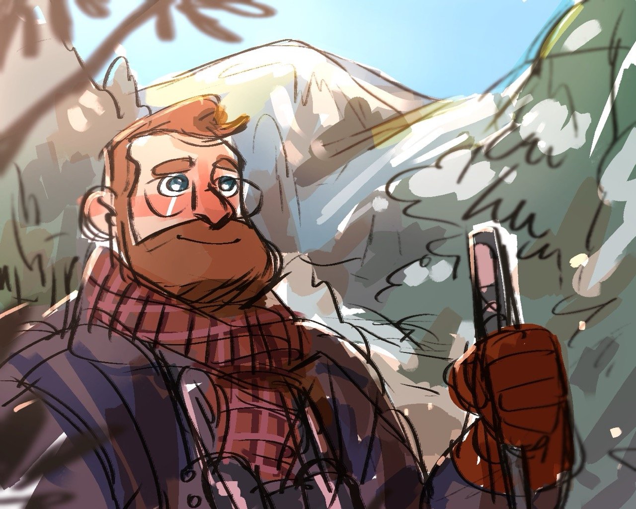 Tim in nature